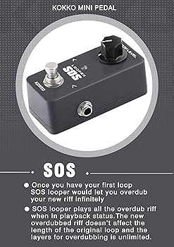 I Should Coco［カセット］ Amazon.com: Mini SOS Looper Pedal Portable Guitar Effect